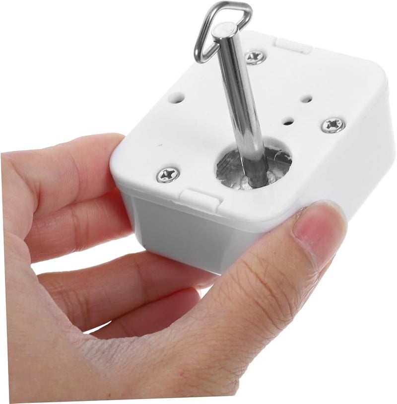 IMIKEYA DIY Music Box Movement Mechanism Replacement White ABS Clockwork Parts - Image 3